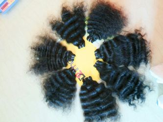 Raw Virgin Curly Hair Extensions